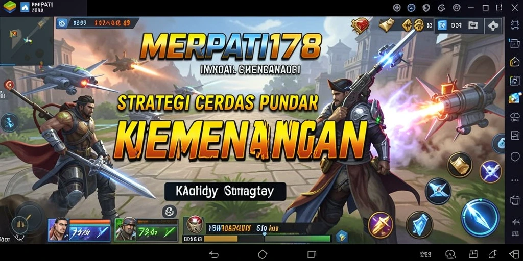 Tampilan antarmuka permainan MERPATI178 yang menarik dan strategis.